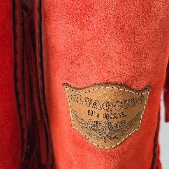 Never Worn Red El Vaquero Colleen Boots Sz 40 - Picture 6 of 12
